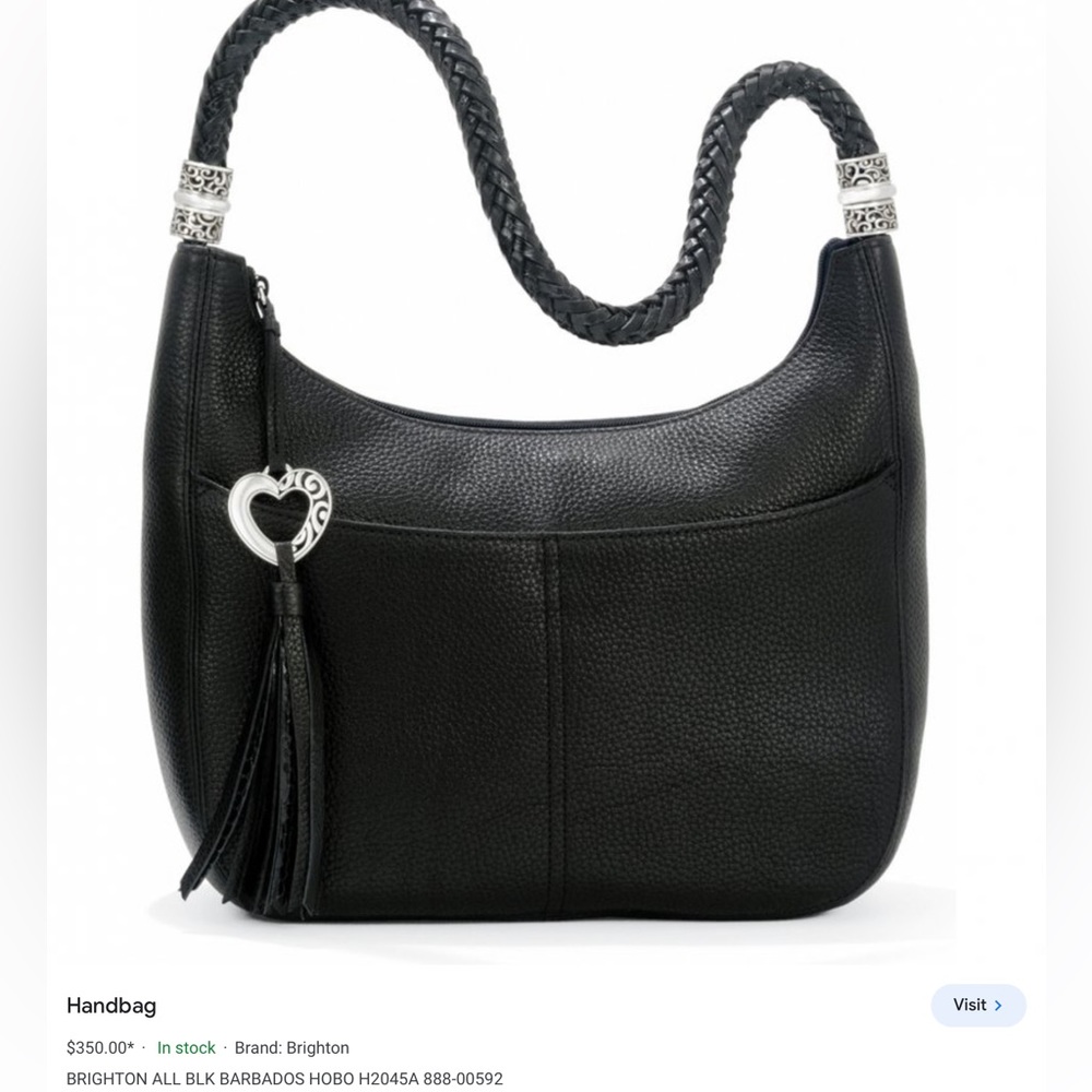 Brighton | ✨Vintage ✨ Hobo Shoulder Bag + Wallet Bundle - Picture 1 of 7